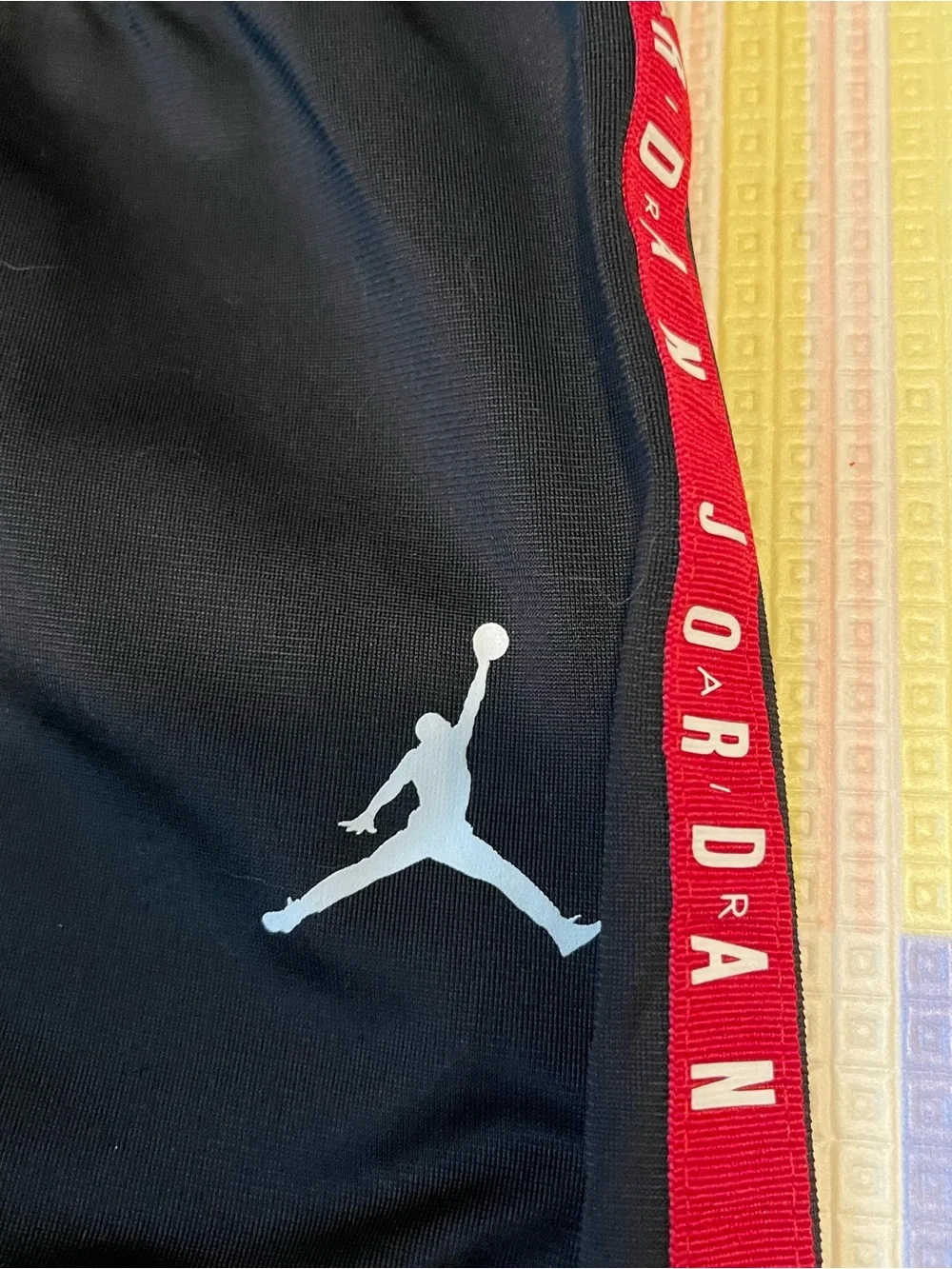 Air Jordan Toddler Black Sweatpants & Jacket Set